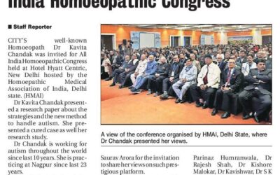 Dr Kavita Chandak attends All India Homeopathic Congress : The Hitavada